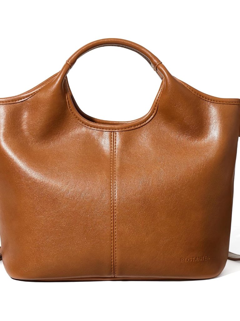 Vegan Leather Purses For Women Soft Top Handle Satchel Crossbody Zipper Handbag